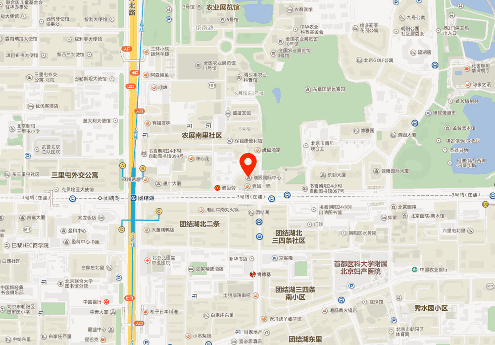 瑞辰国际中心位置地图